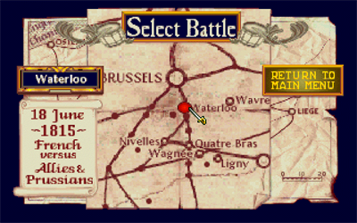 Fields of Glory: The Battlefield Action and Leadership Game - Screenshot - Game Select Image