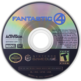 Fantastic 4 - Disc Image