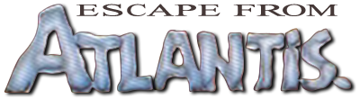 The Escape from Atlantis - Clear Logo Image