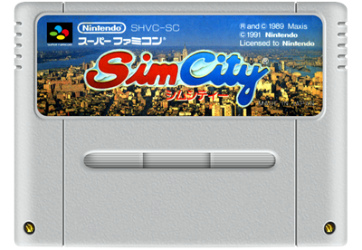 SimCity - Fanart - Cart - Front Image