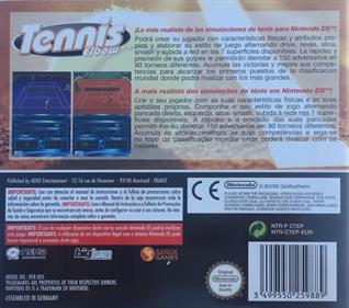 Tennis Elbow - Box - Back Image