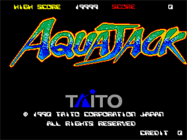 Aqua Jack - Screenshot - Game Title Image