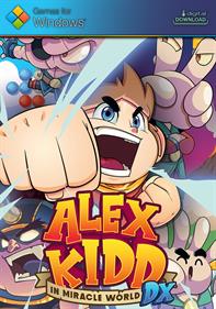 Alex Kidd in Miracle World DX - Fanart - Box - Front Image