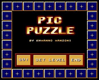 Pic Puzzle - Screenshot - Game Title Image