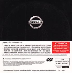 Gran Turismo: Nissan 350Z Edition - Box - Back Image