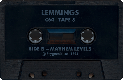 Lemmings - Cart - Back Image