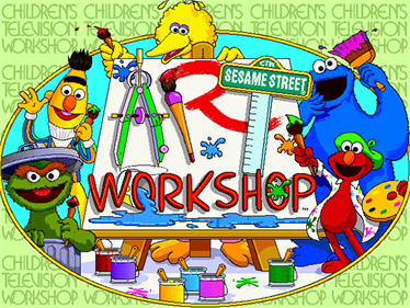 Sesame Street: Art Workshop - Screenshot - Game Title Image