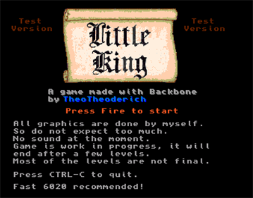 Little King - Screenshot - Game Title Image