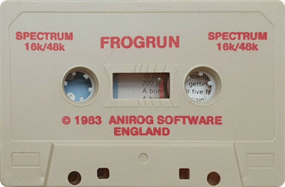 Frogrun! - Cart - Front Image