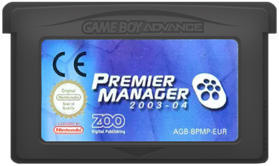 Premier Manager 2003-04 - Cart - Front Image