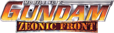 Mobile Suit Gundam: Zeonic Front - Clear Logo Image