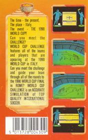 World Cup Challenge  - Box - Back Image