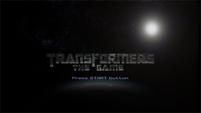 Transformers: The Game - Screenshot - Game Title Image