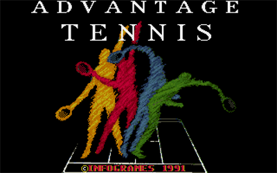 Advantage Tennis - Screenshot - Game Title Image
