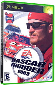 NASCAR Thunder 2003 - Box - 3D Image