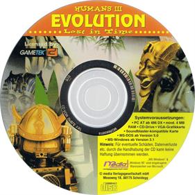 Humans III: Evolution: Lost in Time... - Disc Image