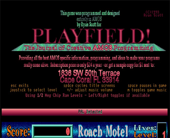 Roach Motel - Screenshot - Game Title Image