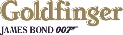 James Bond 007: Goldfinger - Clear Logo Image