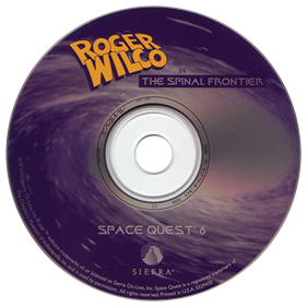 Space Quest 6: Roger Wilco in the Spinal Frontier - Disc Image