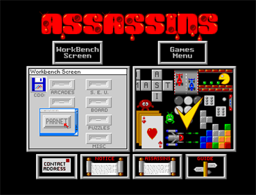 Assassins 3: The Ultimate Games CD - Screenshot - Game Select Image