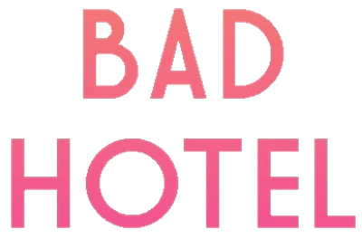 Bad Hotel - Clear Logo Image