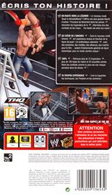 WWE Smackdown vs. Raw 2011 - Box - Back Image