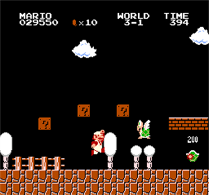 Super Mario Bros - Screenshot - Gameplay Image