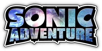 Sonic Adventure - Clear Logo Image