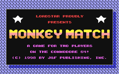 Monkey Match - Screenshot - Game Title Image