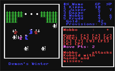 Demon's Winter - Screenshot - Gameplay Image