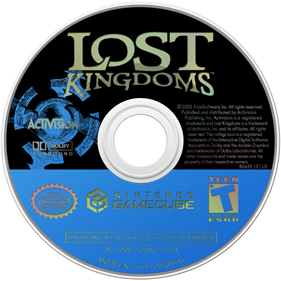 Lost Kingdoms - Disc Image