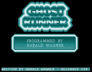 Ghost Runner - Screenshot - Game Title Image