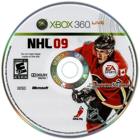 NHL 09 - Disc Image