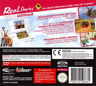 Paws & Claws: Pet Vet: Australian Adventures - Box - Back Image
