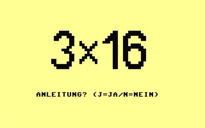 3x16 - Screenshot - Game Title Image