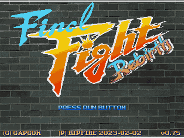 Final Fight: ReBirth - Screenshot - Game Title Image