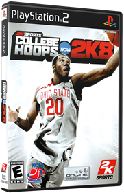 College Hoops 2K8 - Box - 3D Image