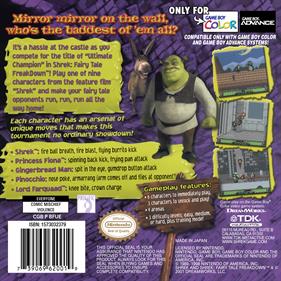 Shrek: Fairy Tale Freakdown - Box - Back Image