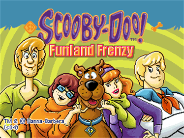 Scooby-Doo! Funland Frenzy - Screenshot - Game Title Image