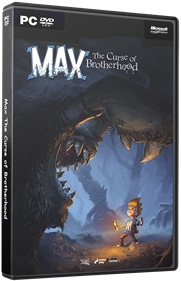 Max: The Curse of Brotherhood - Box - 3D Image