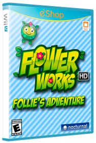 Flowerworks HD: Follie's Adventure - Box - 3D Image
