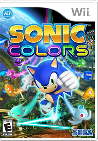 Sonic Colors - Box - Front - Reconstructed