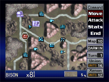 Nectaris: Military Madness - Screenshot - Gameplay Image