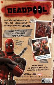 Deadpool - Advertisement Flyer - Front Image