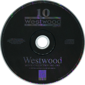 Westwood 10th Anniversary - Disc Image