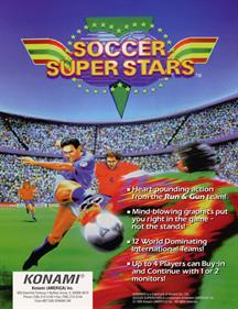 Soccer Superstars - Advertisement Flyer - Front Image