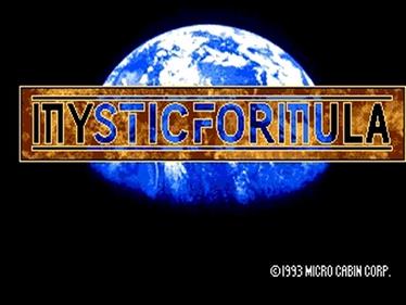 Mystic Formula - Screenshot - Game Title Image