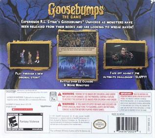 Goosebumps: The Game - Box - Back Image