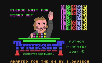 Bingo (Tynesoft Computer Software) - Screenshot - Game Title Image