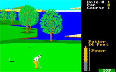 Leader Board Tournament Disk #1 - Screenshot - Gameplay Image